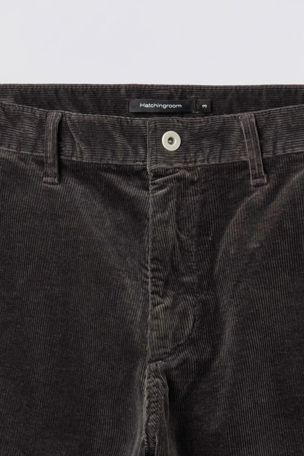 Hatchingroom - Flare Pants Corduroy (Washed Purple Charcoal) product image 3 | TRAB K-Fashion Australia