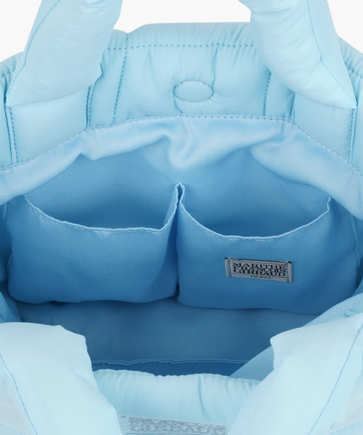 Marithe & Francois Girbaud - Classic Logo Padding Bag (Light Blue) product image 5 | TRAB K-Fashion Australia