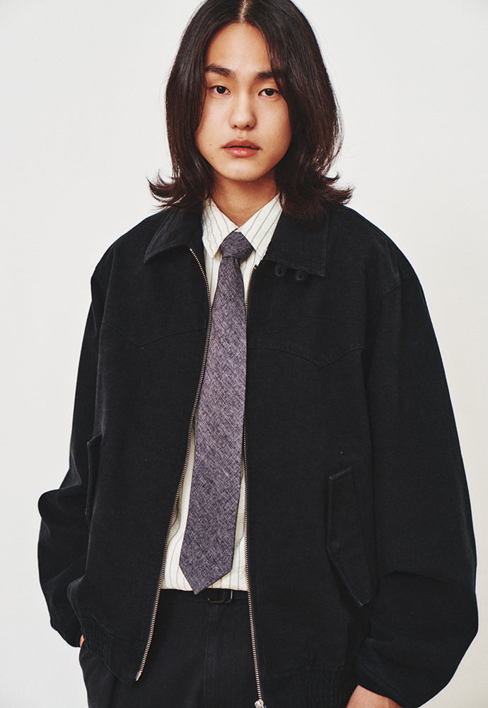 Art if acts - Cotton Western Blouson (Black) product image 5 | TRAB K-Fashion Australia