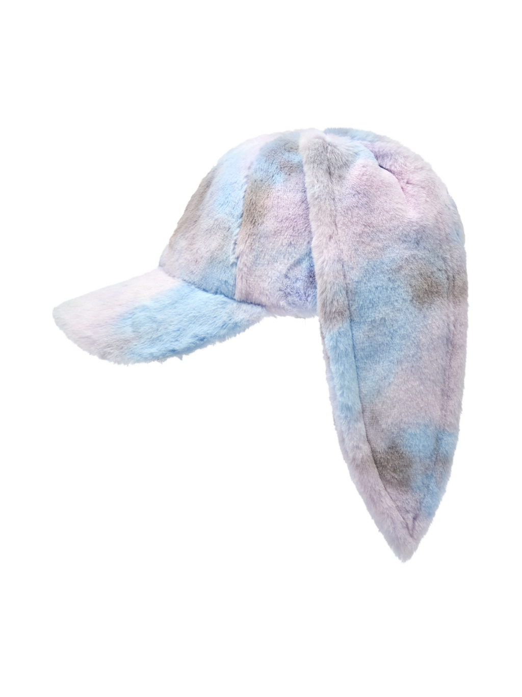 MLB Korea - MLB Bunny Colorful Fur Unstructured Ball Cap LA Dodgers (Lavender) product image 2 | TRAB K-Fashion Australia