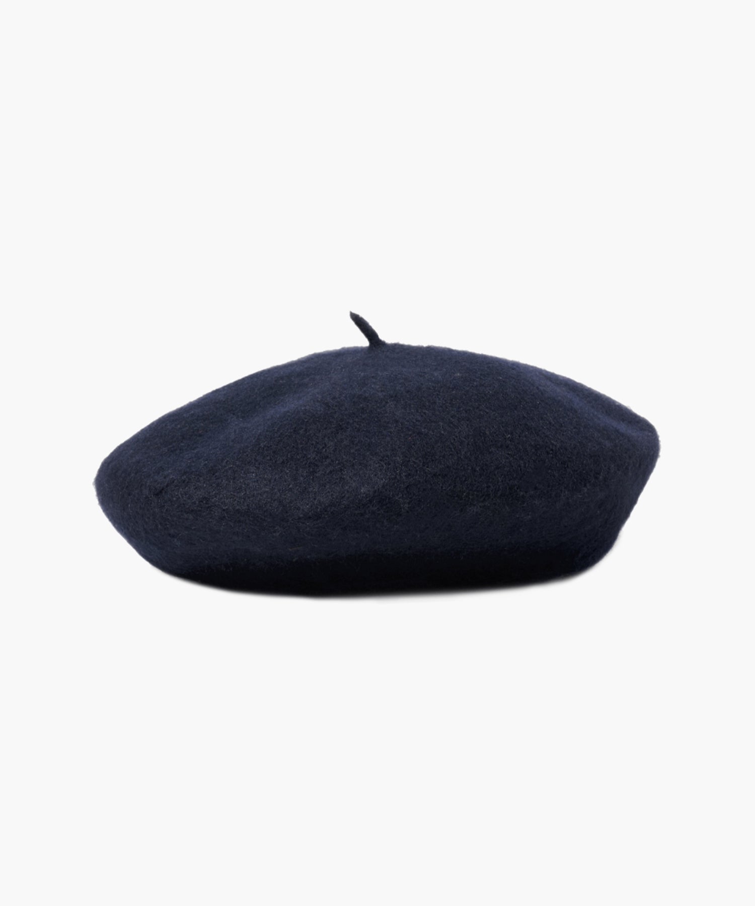 Marithe & Francois Girbaud - Circle Logo Embroidery Wool Beret (Navy) product image 2 | TRAB K-Fashion Australia