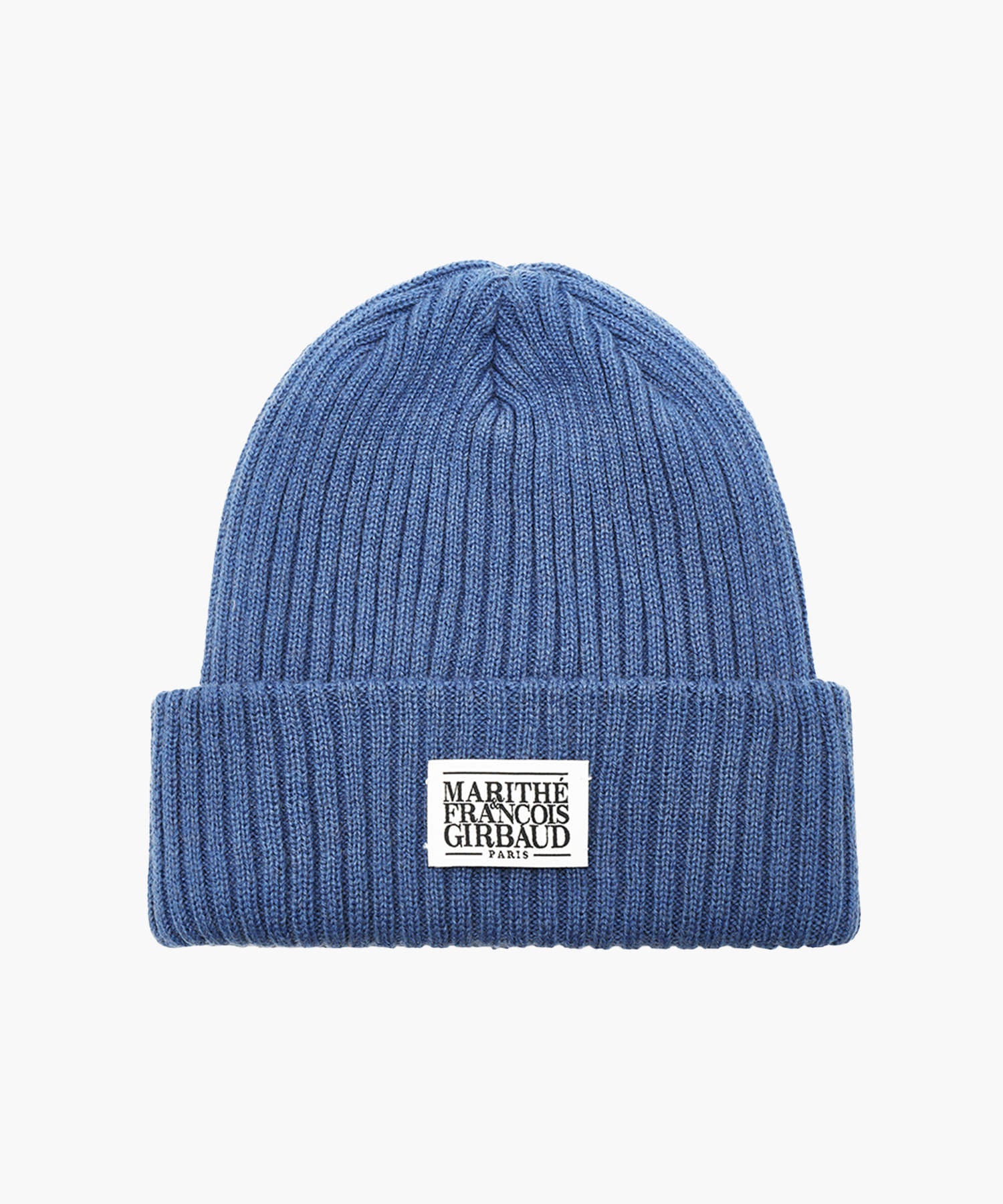 Marithe & Francois Girbaud - Classic Logo Beanie (Light Blue) product image 2 | TRAB K-Fashion Australia