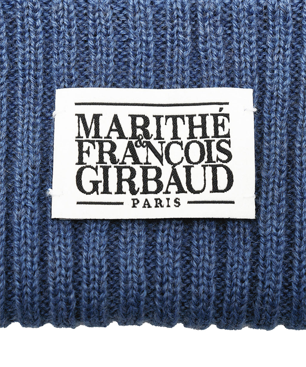 Marithe & Francois Girbaud - Classic Logo Beanie (Light Blue) product image 3 | TRAB K-Fashion Australia