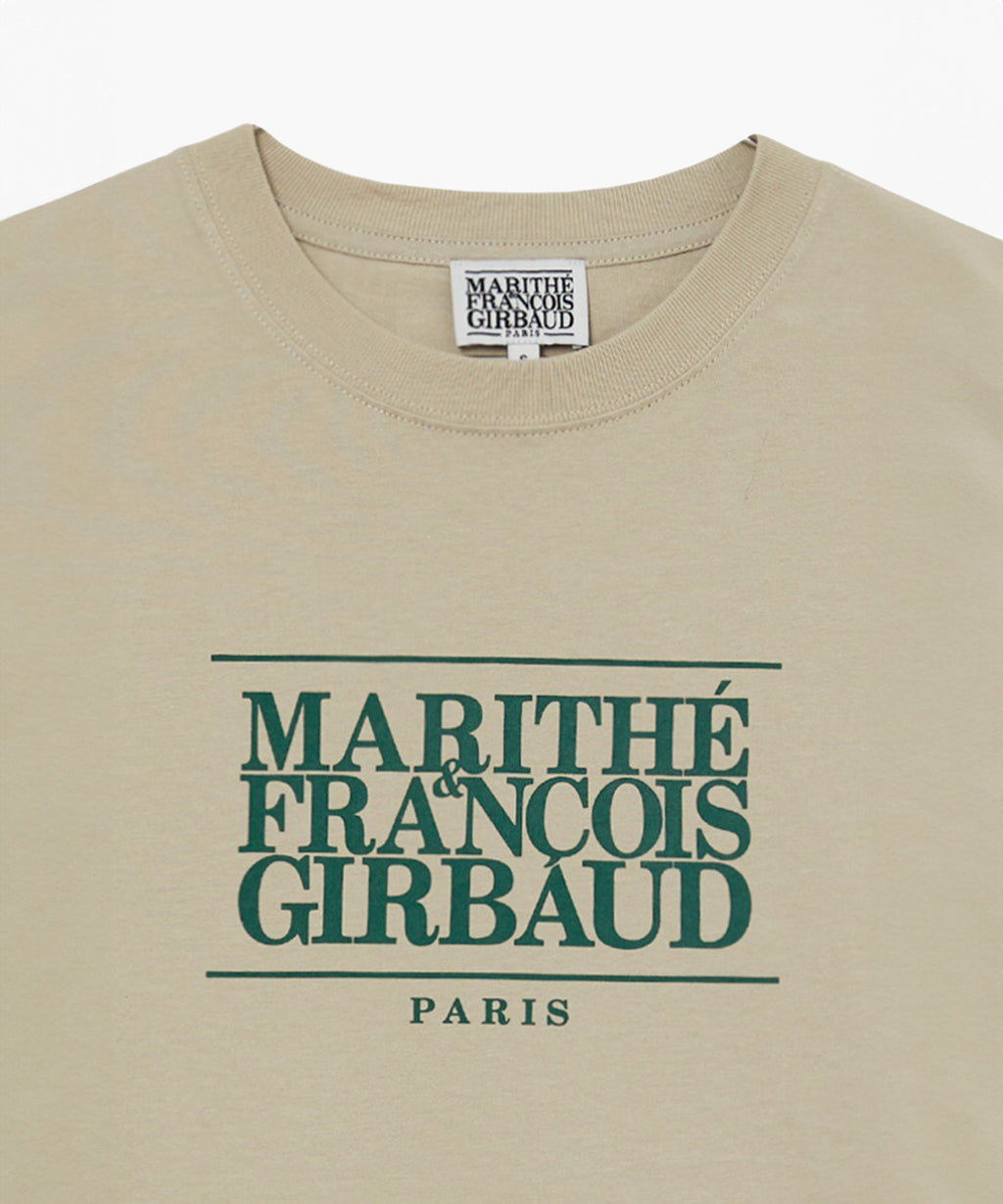 Marithe & Francois Girbaud - Classic Logo Tee (Khaki Beige) product image 7 | TRAB K-Fashion Australia