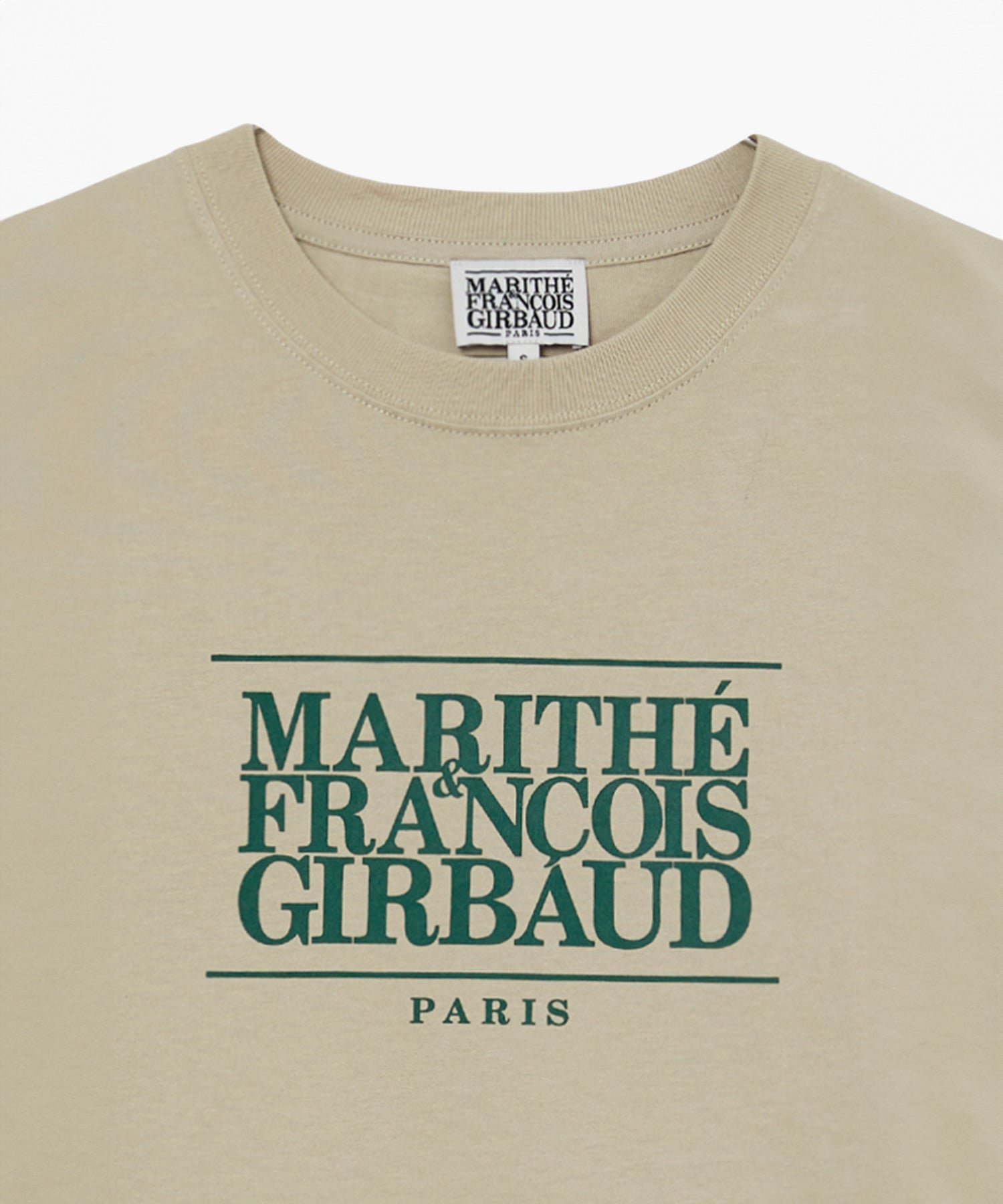Marithe & Francois Girbaud - Classic Logo Tee (Khaki Beige) product image 7 | TRAB K-Fashion Australia