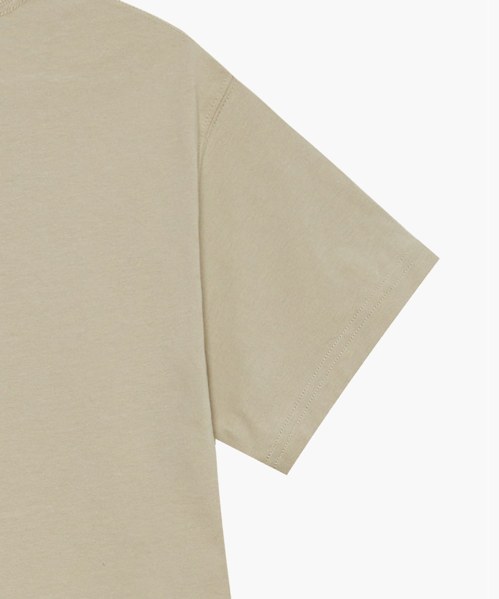 Marithe & Francois Girbaud - Classic Logo Tee (Khaki Beige) product image 8 | TRAB K-Fashion Australia
