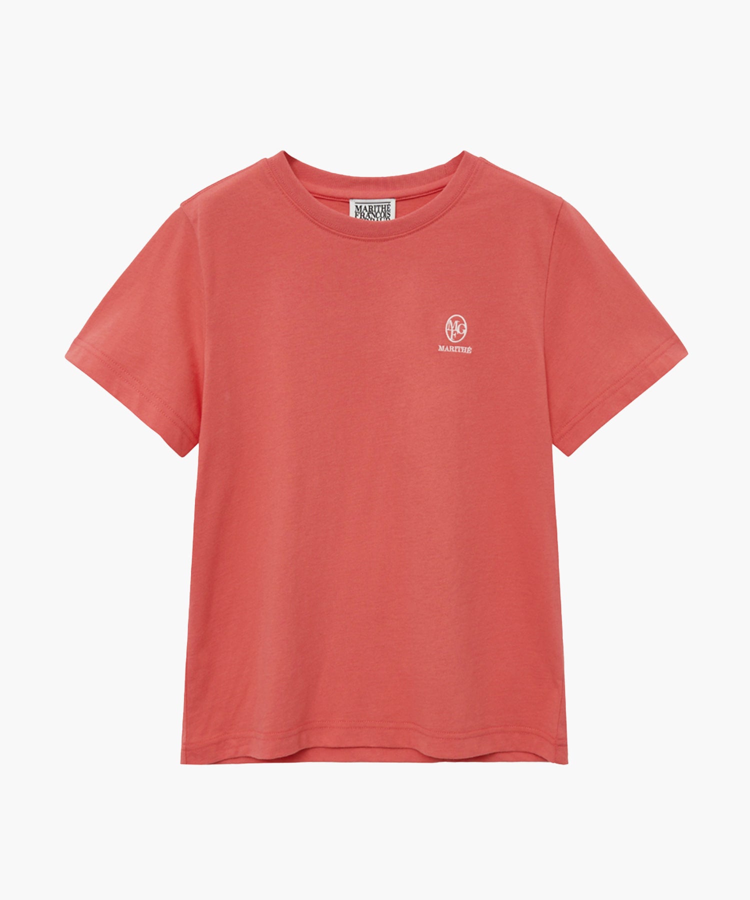 Marithe & Francois Girbaud - Embroidery Logo Tee (Coral Pink) product image 5 | TRAB K-Fashion Australia