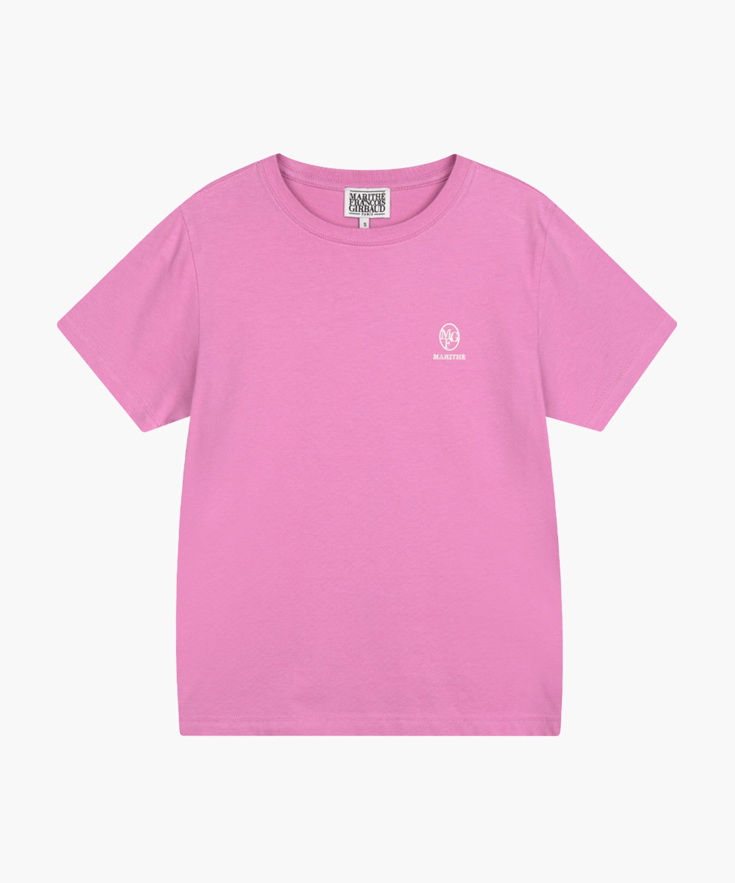 Marithe & Francois Girbaud - Embroidery Logo Tee (Pink) product image 4 | TRAB K-Fashion Australia