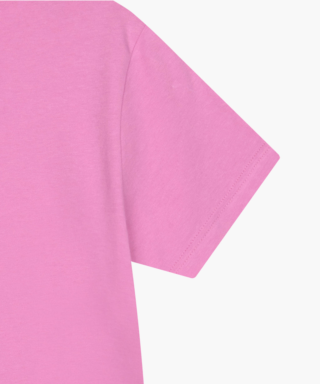 Marithe & Francois Girbaud - Embroidery Logo Tee (Pink) product image 7 | TRAB K-Fashion Australia