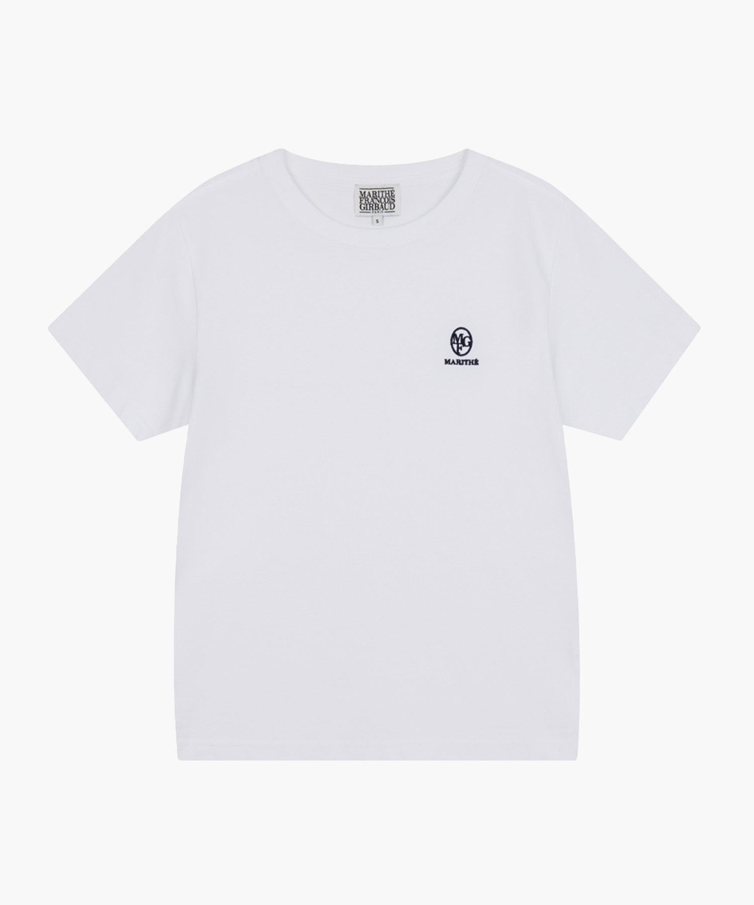 Marithe & Francois Girbaud - Embroidery Logo Tee (White) product image 4 | TRAB K-Fashion Australia