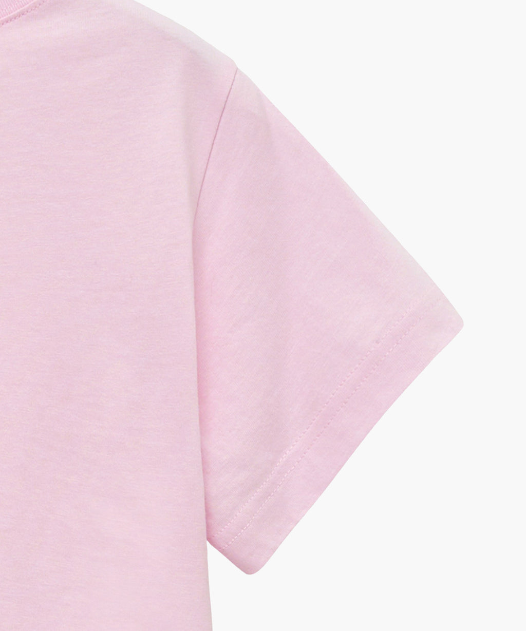 Marithe & Francois Girbaud - Classic Logo Crop Tee (Light Pink) product image 9 | TRAB K-Fashion Australia