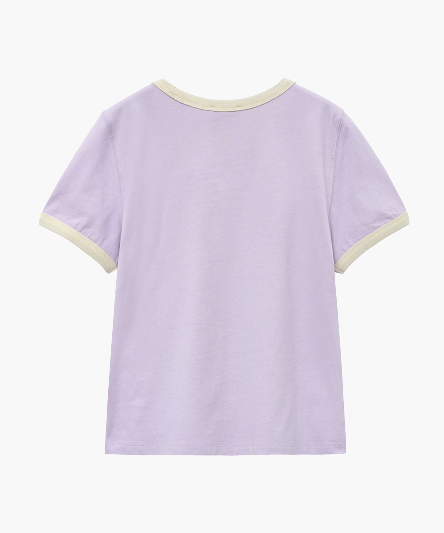 Marithe & Francois Girbaud - Classic Logo Ringer Tee (Light Purple) product image 6 | TRAB K-Fashion Australia