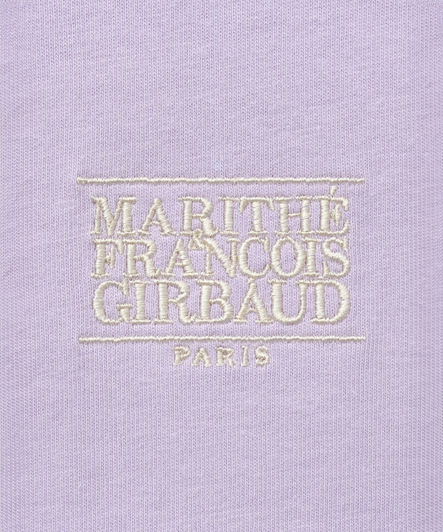 Marithe & Francois Girbaud - Classic Logo Ringer Tee (Light Purple) product image 9 | TRAB K-Fashion Australia