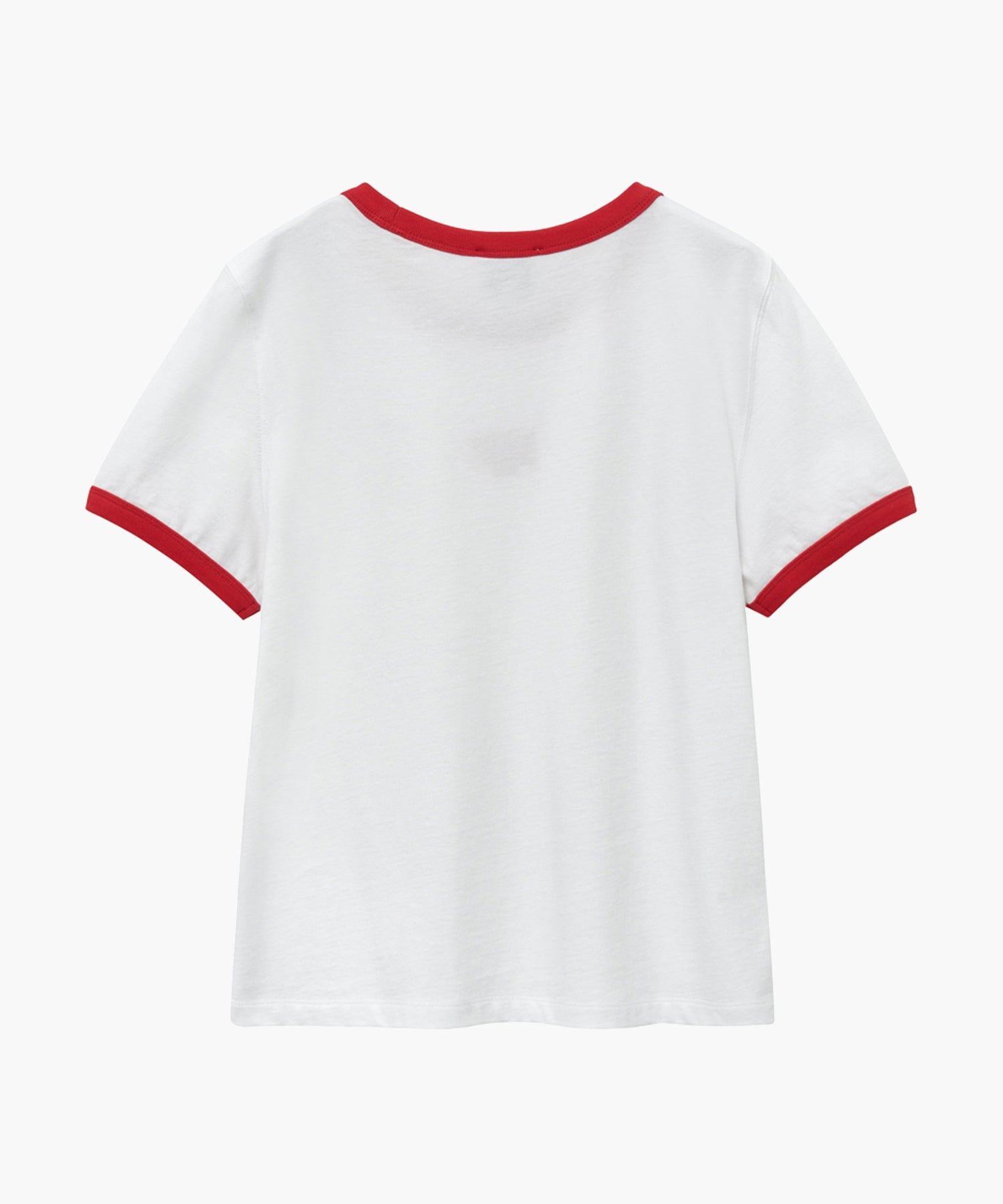 Marithe & Francois Girbaud - Classic Logo Ringer Tee (White/Red) product image 7 | TRAB K-Fashion Australia