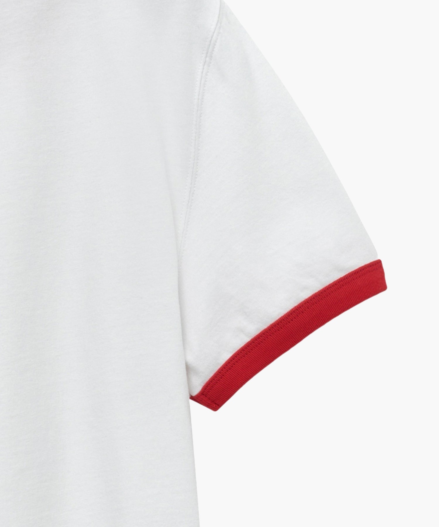 Marithe & Francois Girbaud - Classic Logo Ringer Tee (White/Red) product image 9 | TRAB K-Fashion Australia