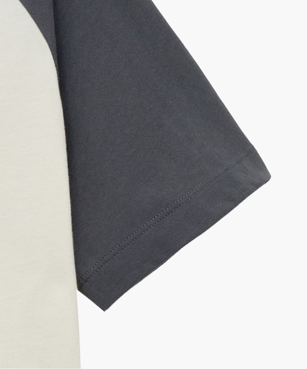 Marithe & Francois Girbaud - Raglan Regular Logo Tee (Charcoal) product image 4 | TRAB K-Fashion Australia