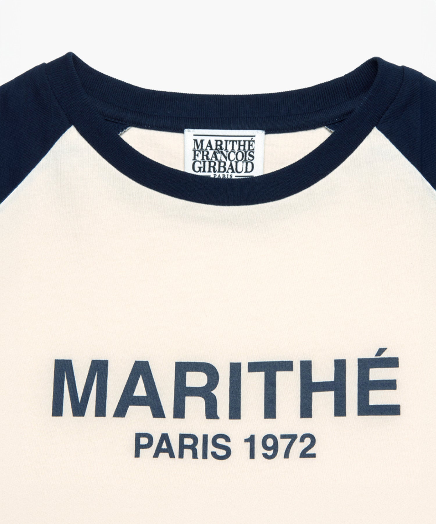 Marithe & Francois Girbaud - Raglan Regular Logo Tee (Navy) product image 7 | TRAB K-Fashion Australia