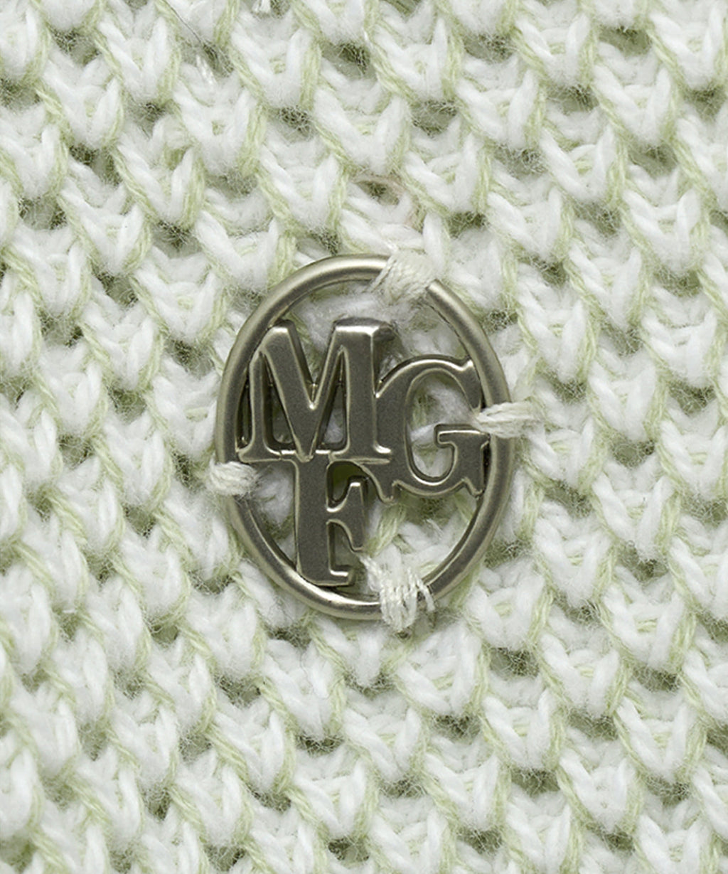 Marithe & Francois Girbaud - Cotton Blended Open Collar Knit (Mint) product image 9 | TRAB K-Fashion Australia