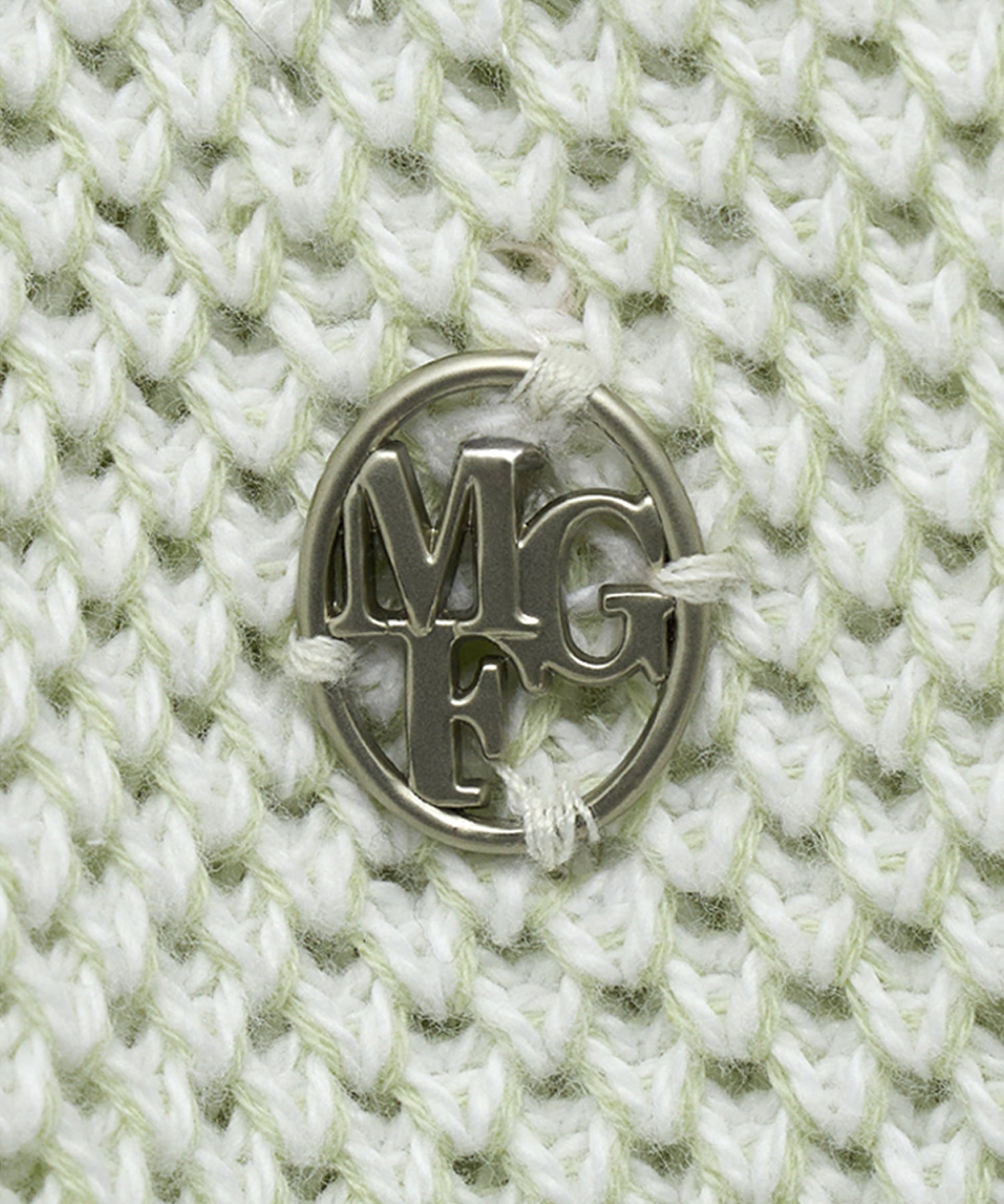 Marithe & Francois Girbaud - Cotton Blended Open Collar Knit (Mint) product image 9 | TRAB K-Fashion Australia