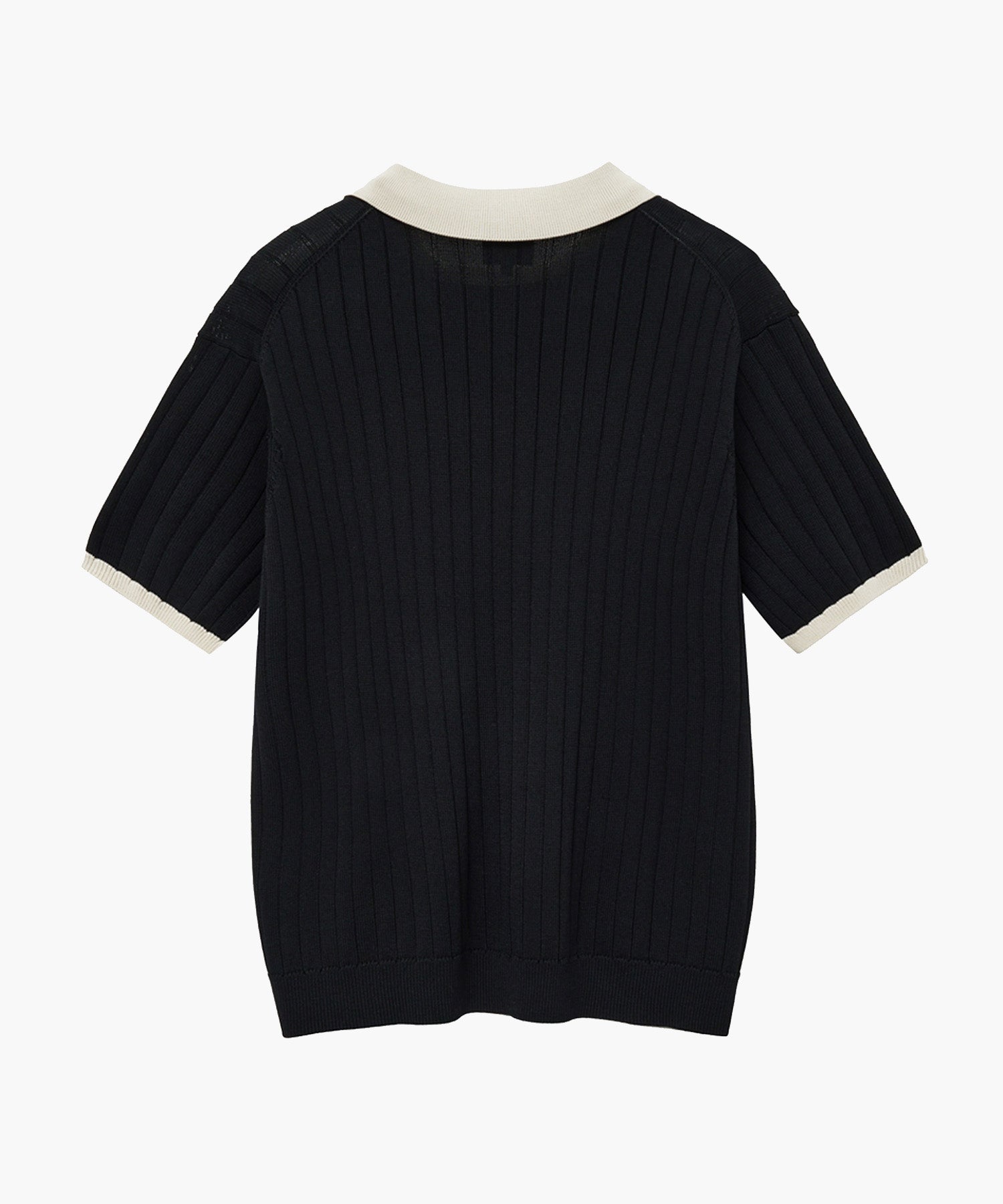 Marithe & Francois Girbaud - Emblem Wappen Half Sleeve Knit (Black) product image 6 | TRAB K-Fashion Australia