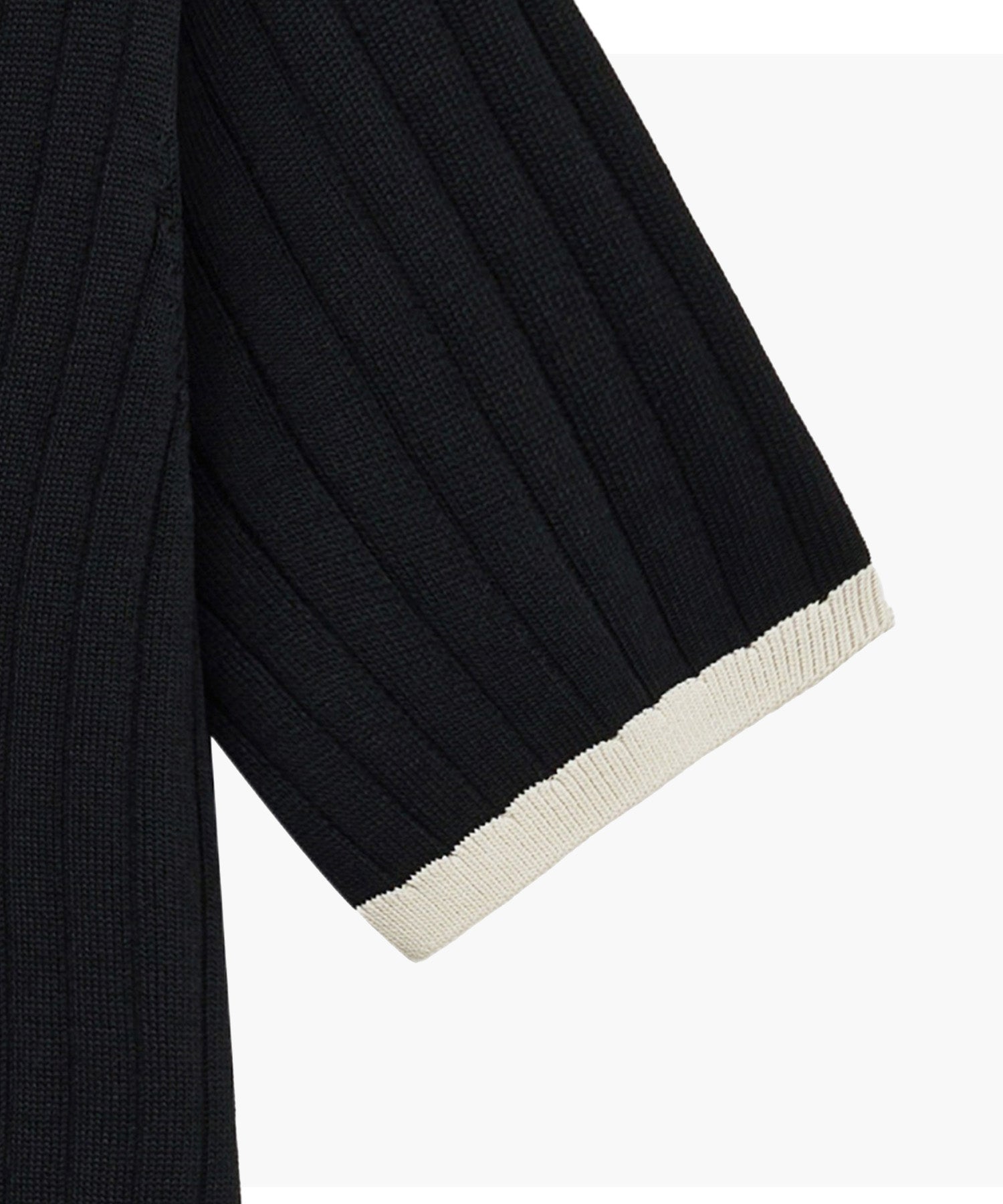Marithe & Francois Girbaud - Emblem Wappen Half Sleeve Knit (Black) product image 8 | TRAB K-Fashion Australia