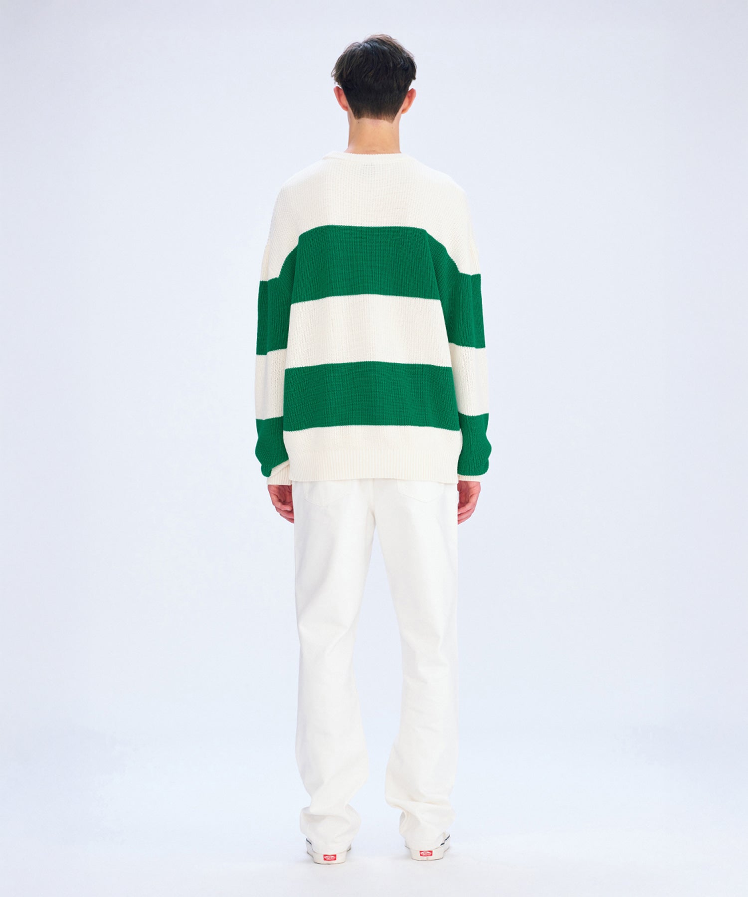 Marithe & Francois Girbaud - Loose Fit Bold Knit (Green) product image 4 | TRAB K-Fashion Australia