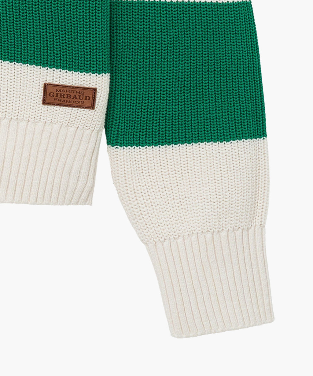 Marithe & Francois Girbaud - Loose Fit Bold Knit (Green) product image 8 | TRAB K-Fashion Australia