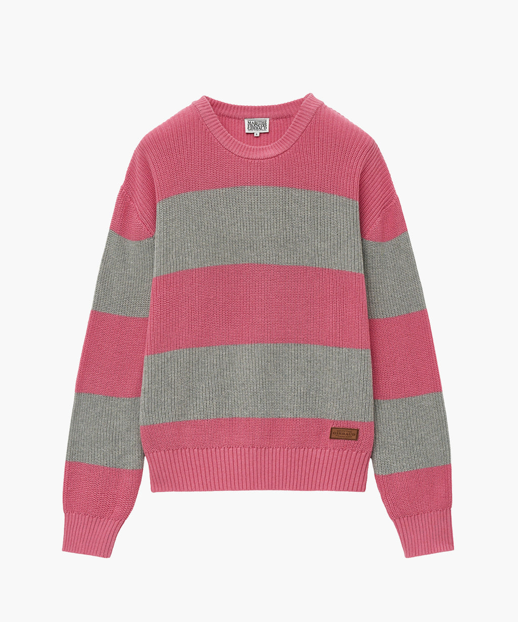 Marithe & Francois Girbaud - Loose Fit Bold Knit (Pink) product image 5 | TRAB K-Fashion Australia