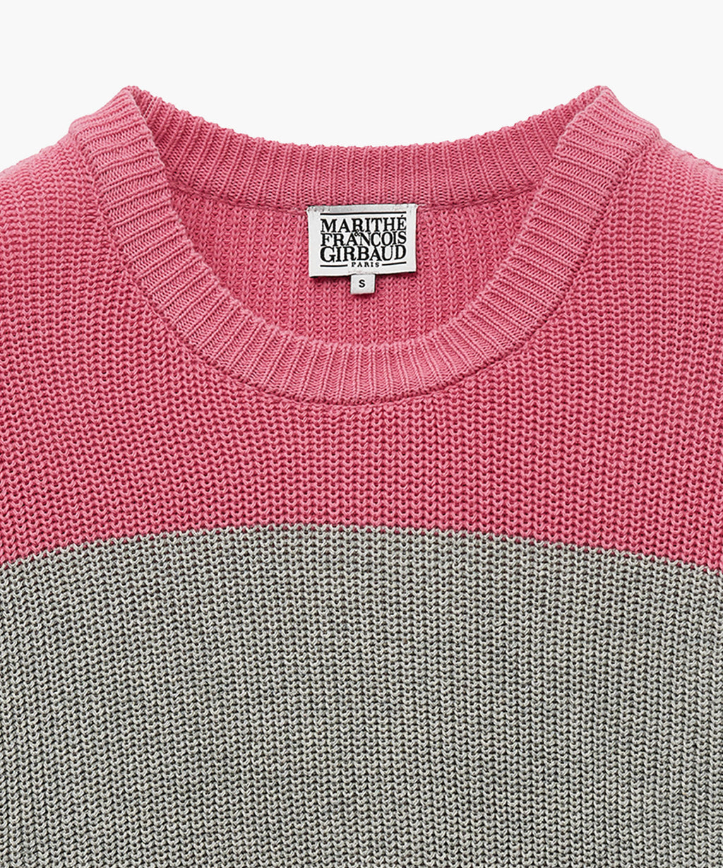 Marithe & Francois Girbaud - Loose Fit Bold Knit (Pink) product image 7 | TRAB K-Fashion Australia