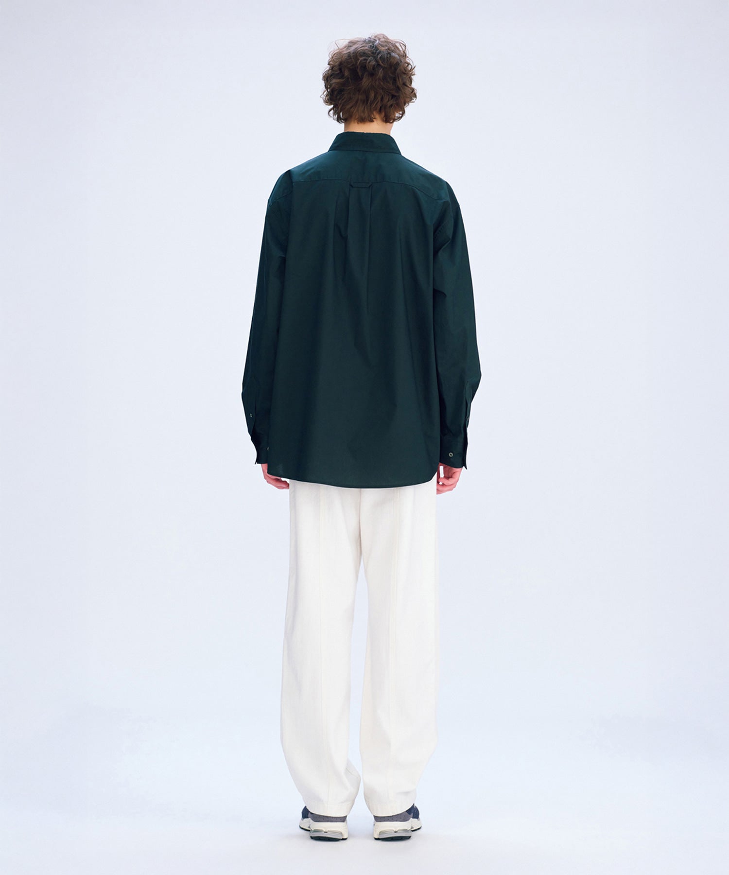 Marithe & Francois Girbaud - Overfit Emblem Shirt (Charcoal) product image 4 | TRAB K-Fashion Australia