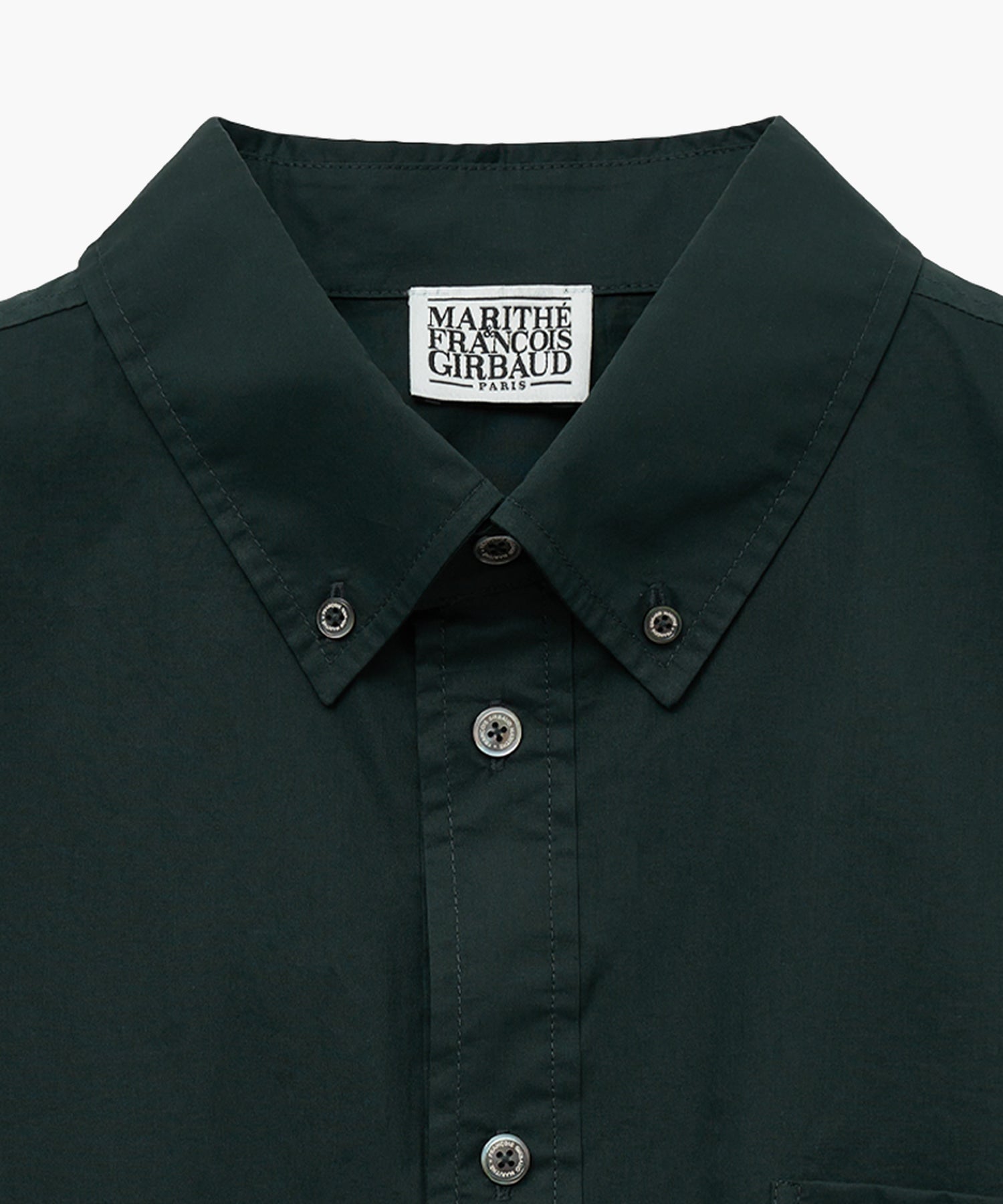 Marithe & Francois Girbaud - Overfit Emblem Shirt (Charcoal) product image 7 | TRAB K-Fashion Australia