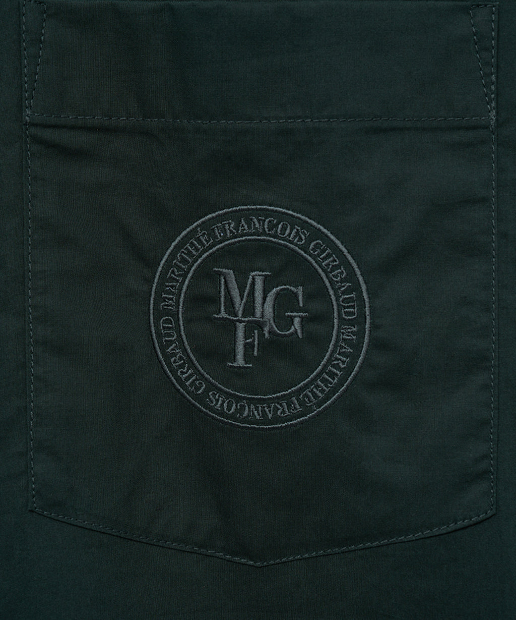 Marithe & Francois Girbaud - Overfit Emblem Shirt (Charcoal) product image 9 | TRAB K-Fashion Australia