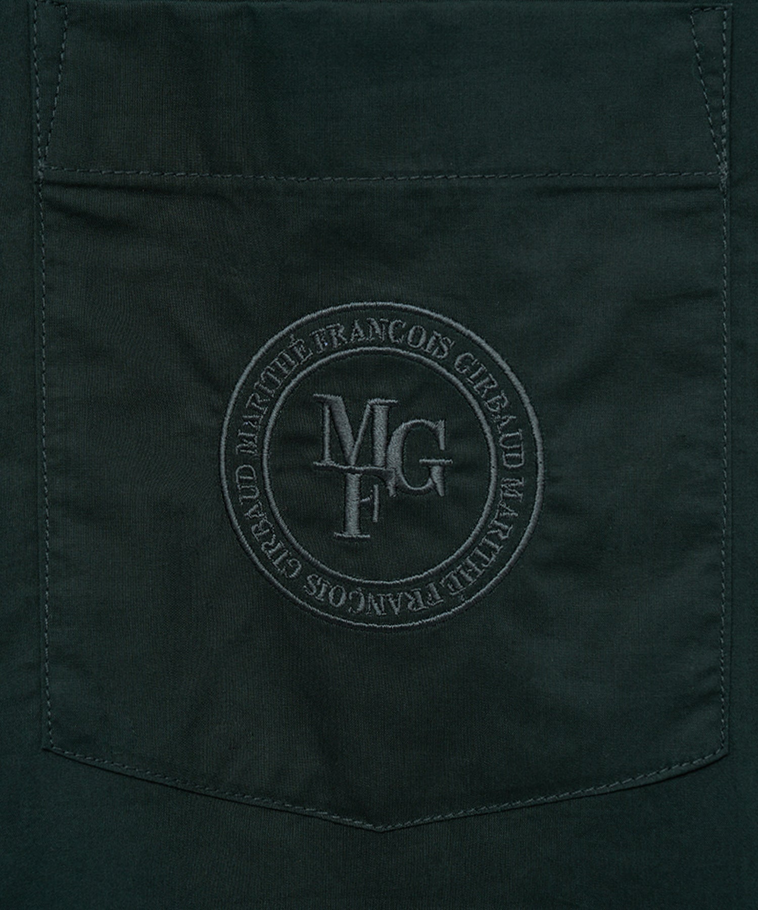 Marithe & Francois Girbaud - Overfit Emblem Shirt (Charcoal) product image 9 | TRAB K-Fashion Australia
