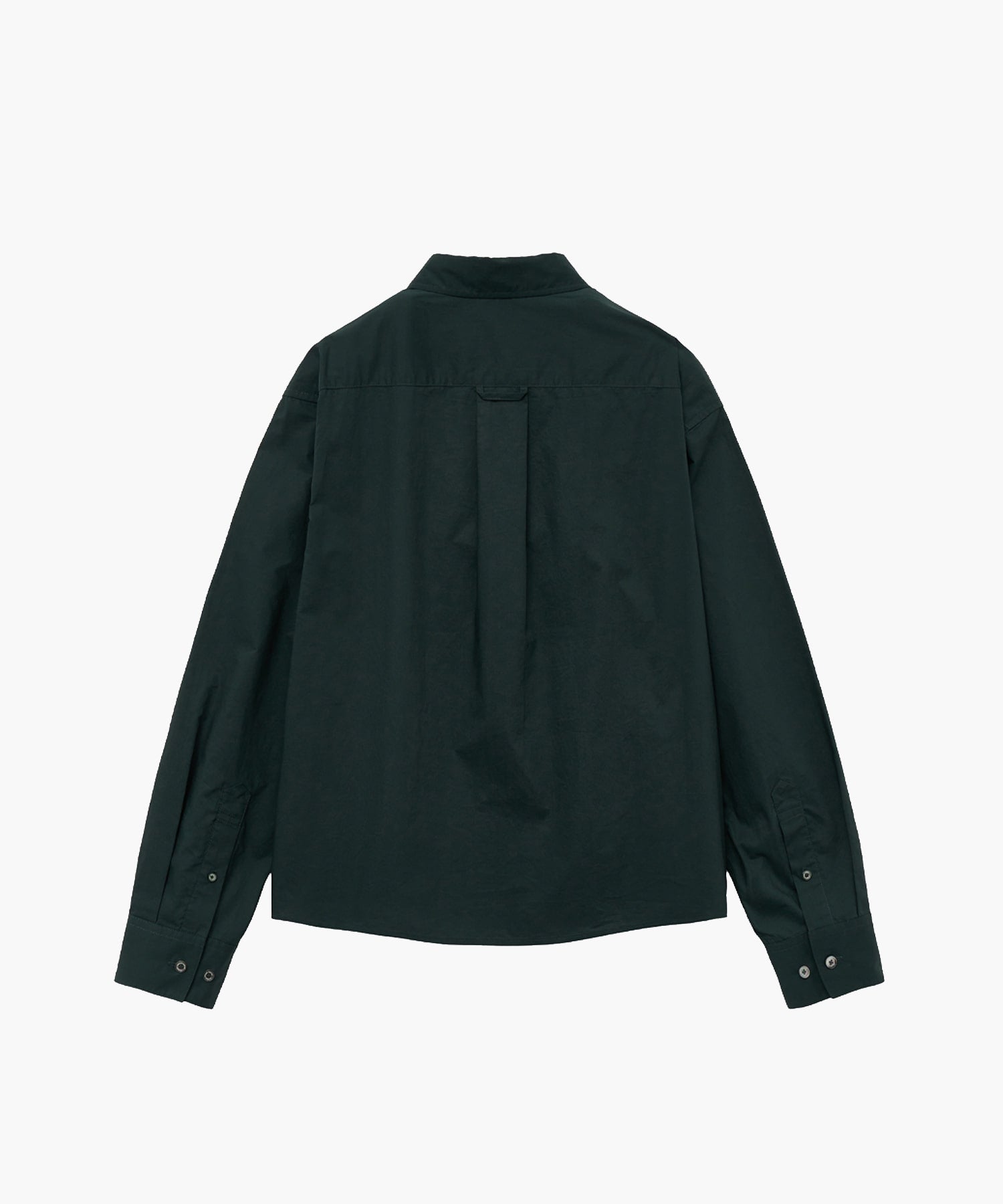 Marithe & Francois Girbaud - Overfit Emblem Crop Shirt (Charcoal) product image 6 | TRAB K-Fashion Australia