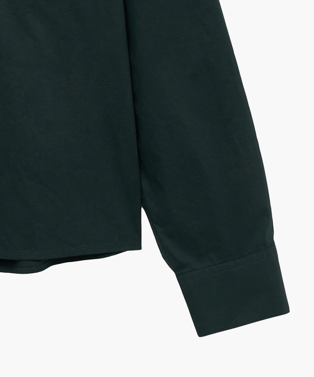 Marithe & Francois Girbaud - Overfit Emblem Crop Shirt (Charcoal) product image 8 | TRAB K-Fashion Australia