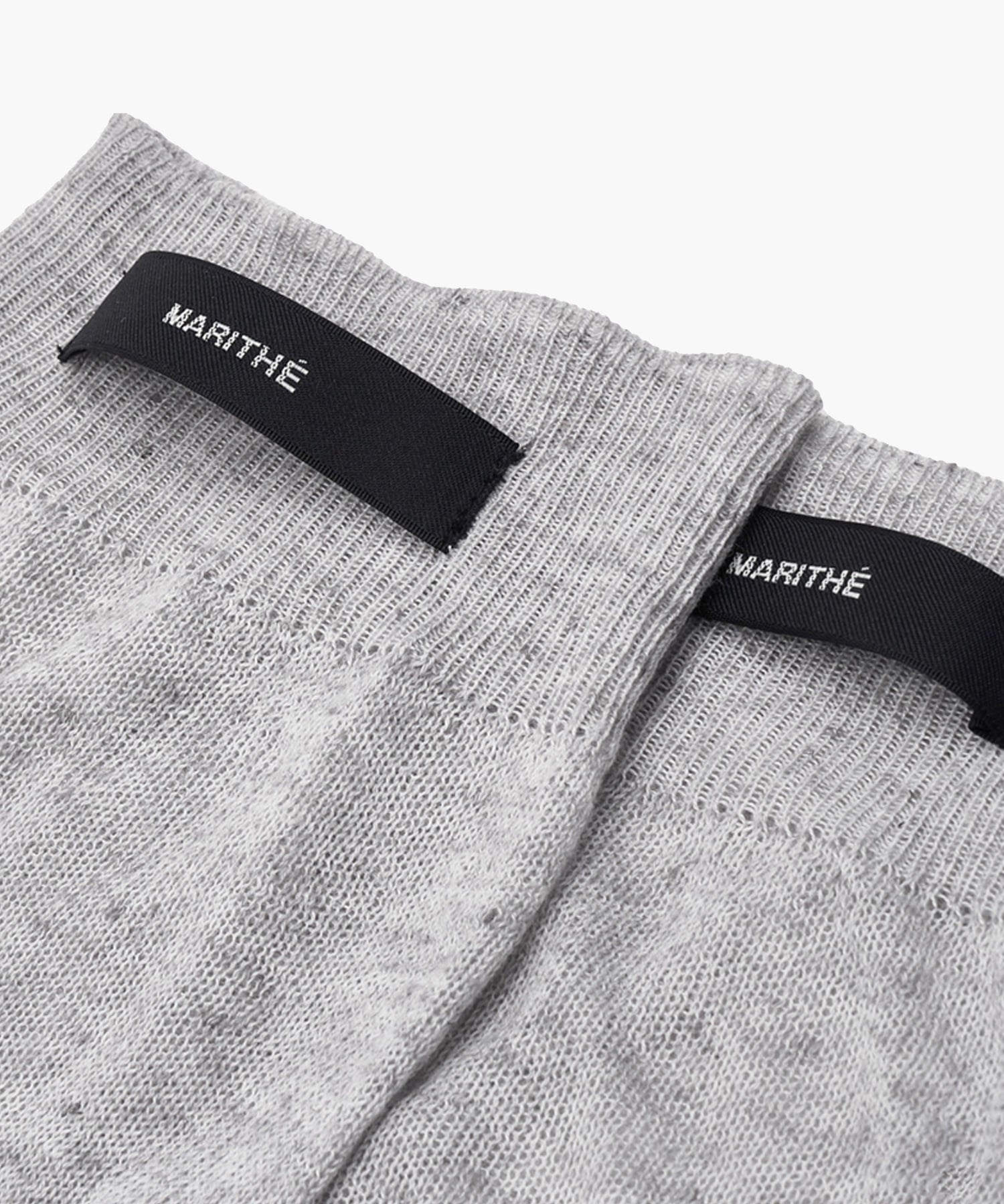 Marithe & Francois Girbaud - Sheer Leg Warmer (Gray) product image 2 | TRAB K-Fashion Australia