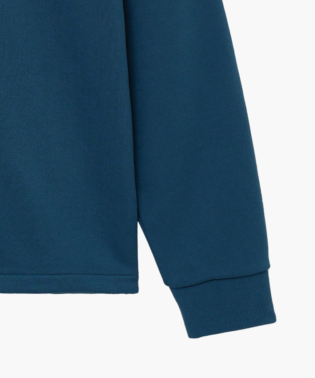 Marithe & Francois Girbaud - Button Closer Jersey Anorak Sweatshirt (Ash Blue) product image 4 | TRAB K-Fashion Australia