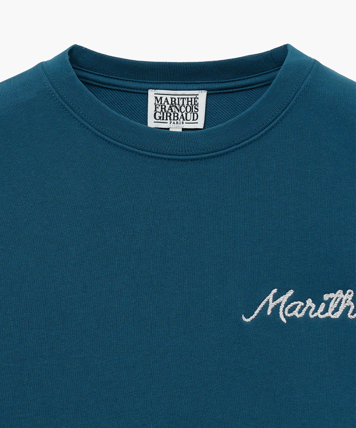 Marithe & Francois Girbaud - Rope Logo Sweatshirt (Ash Blue) product image 3 | TRAB K-Fashion Australia