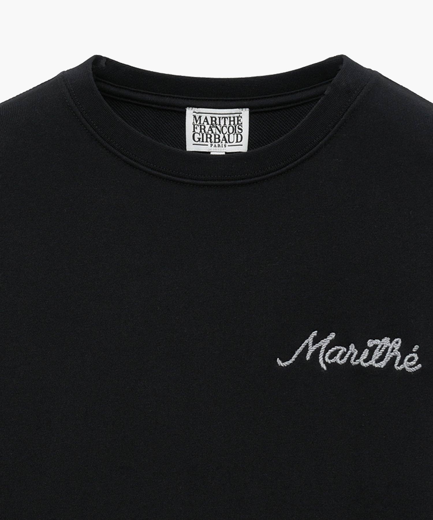 Marithe & Francois Girbaud - Rope Logo Sweatshirt (Black) product image 7 | TRAB K-Fashion Australia