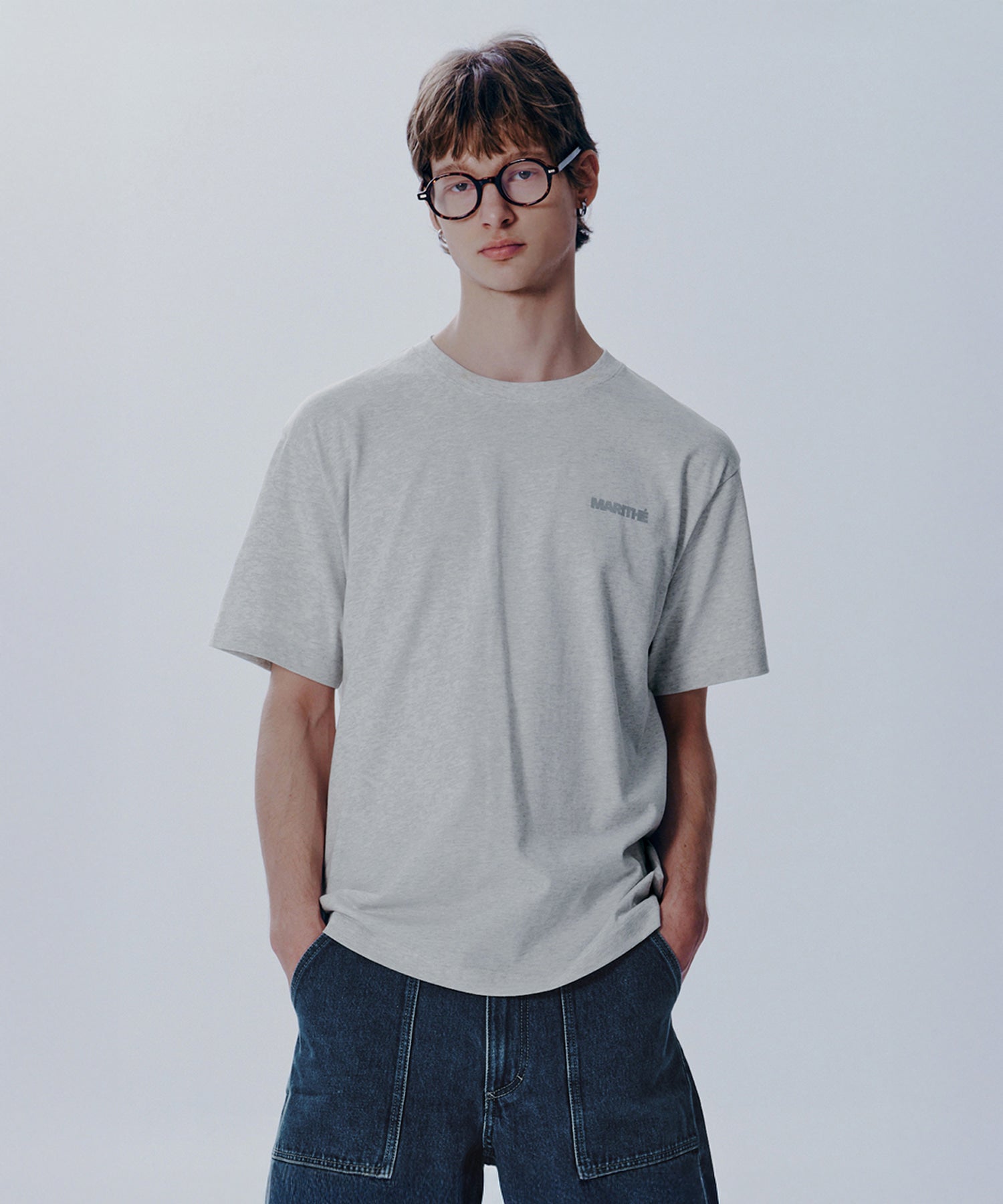 Marithe & Francois Girbaud - Union Logo Tee (White) product image 1 | TRAB K-Fashion Australia