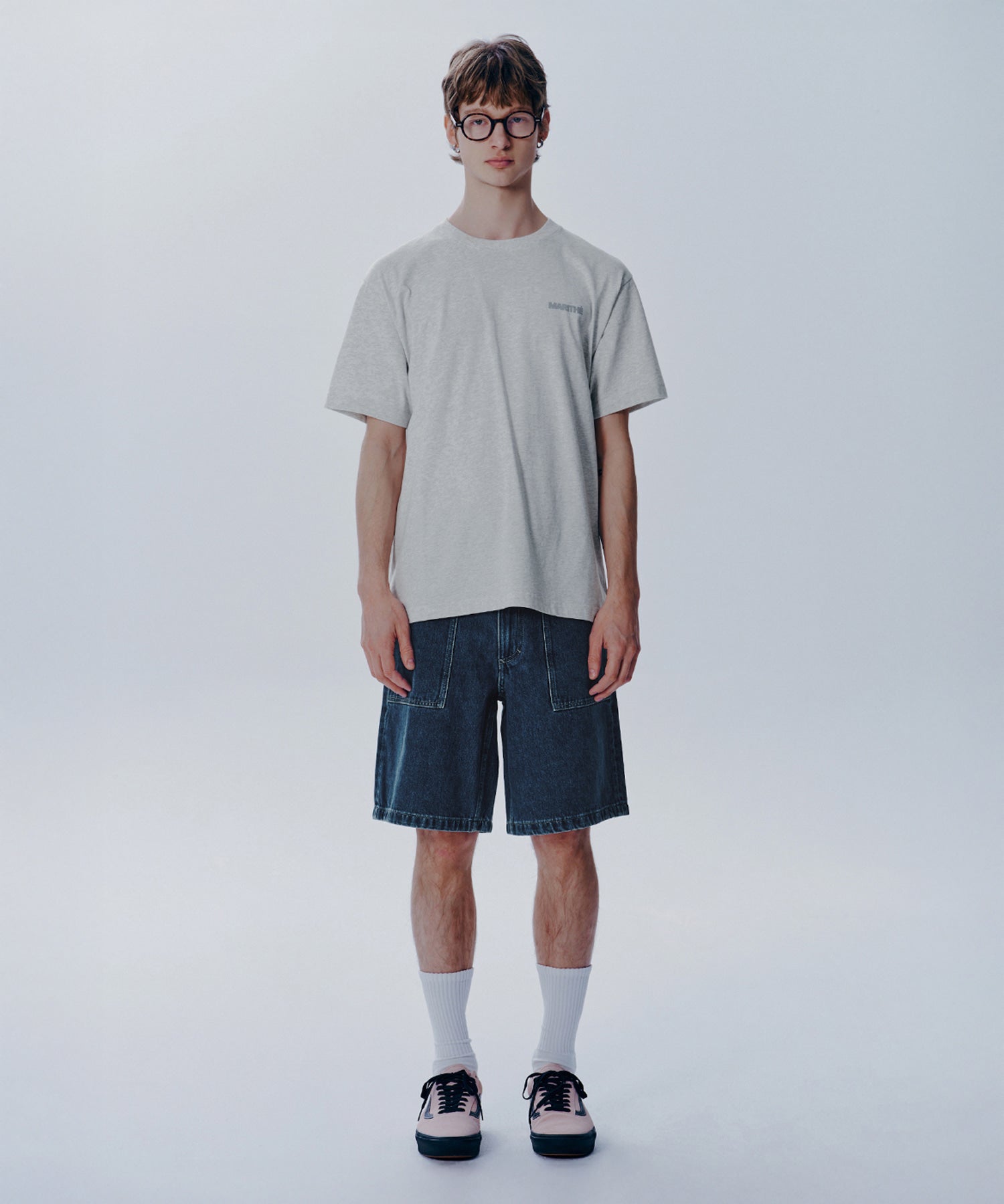 Marithe & Francois Girbaud - Union Logo Tee (White) product image 2 | TRAB K-Fashion Australia