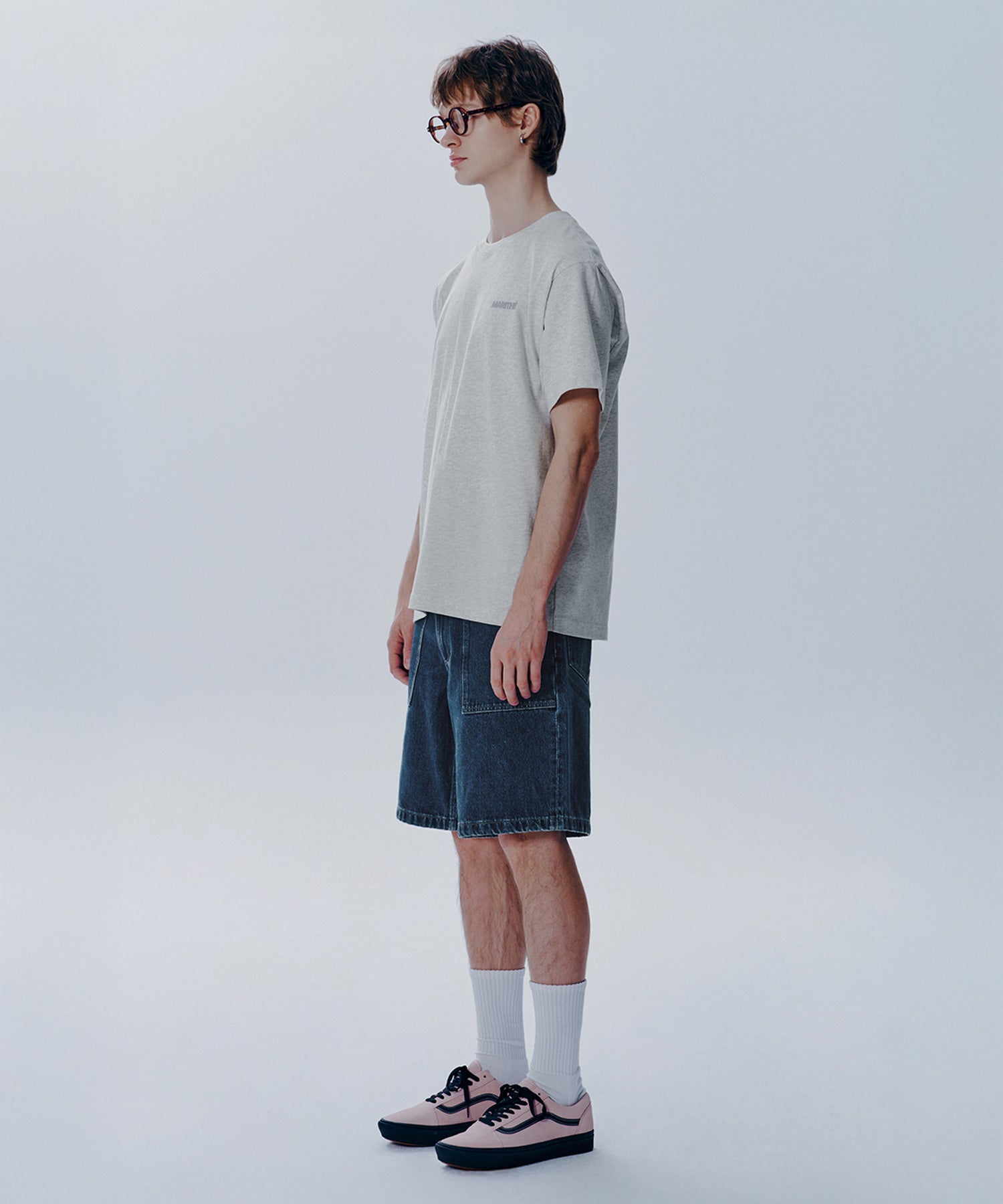 Marithe & Francois Girbaud - Union Logo Tee (White) product image 3 | TRAB K-Fashion Australia