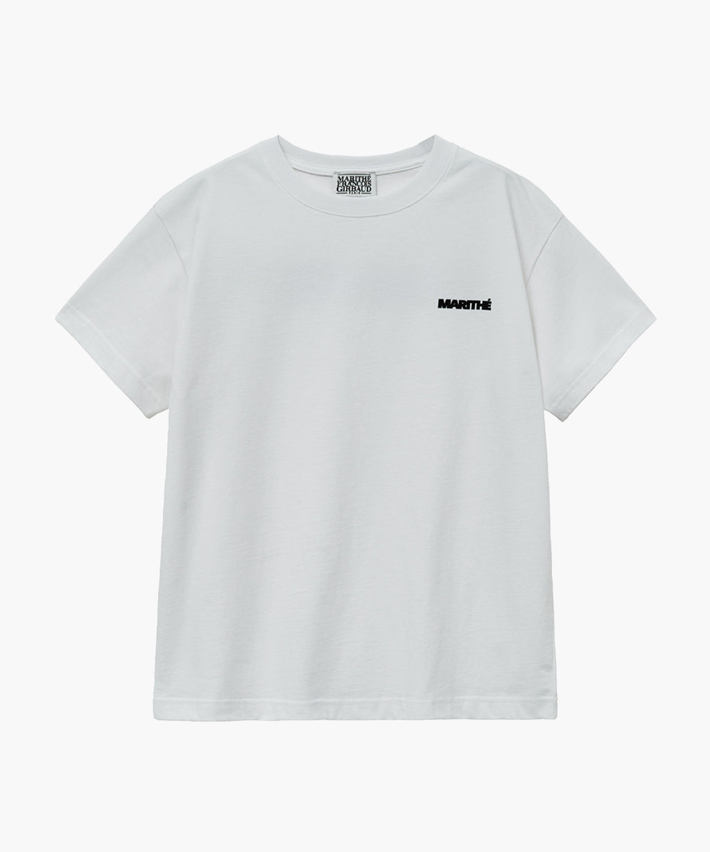 Marithe & Francois Girbaud - Union Logo Tee (White) product image 5 | TRAB K-Fashion Australia