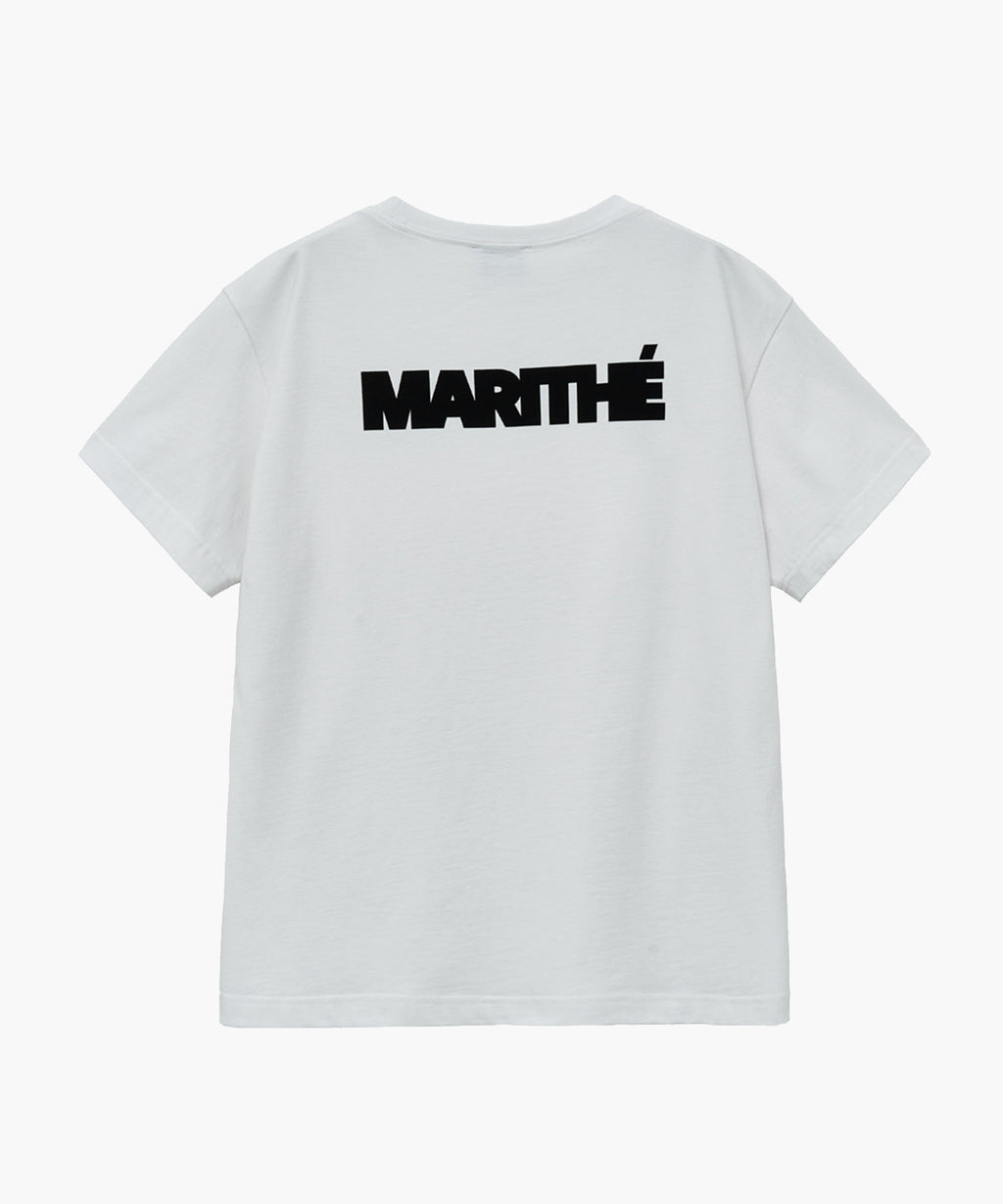 Marithe & Francois Girbaud - Union Logo Tee (White) product image 6 | TRAB K-Fashion Australia