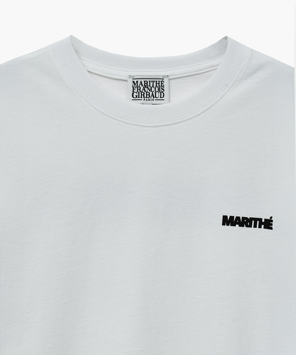 Marithe & Francois Girbaud - Union Logo Tee (White) product image 7 | TRAB K-Fashion Australia