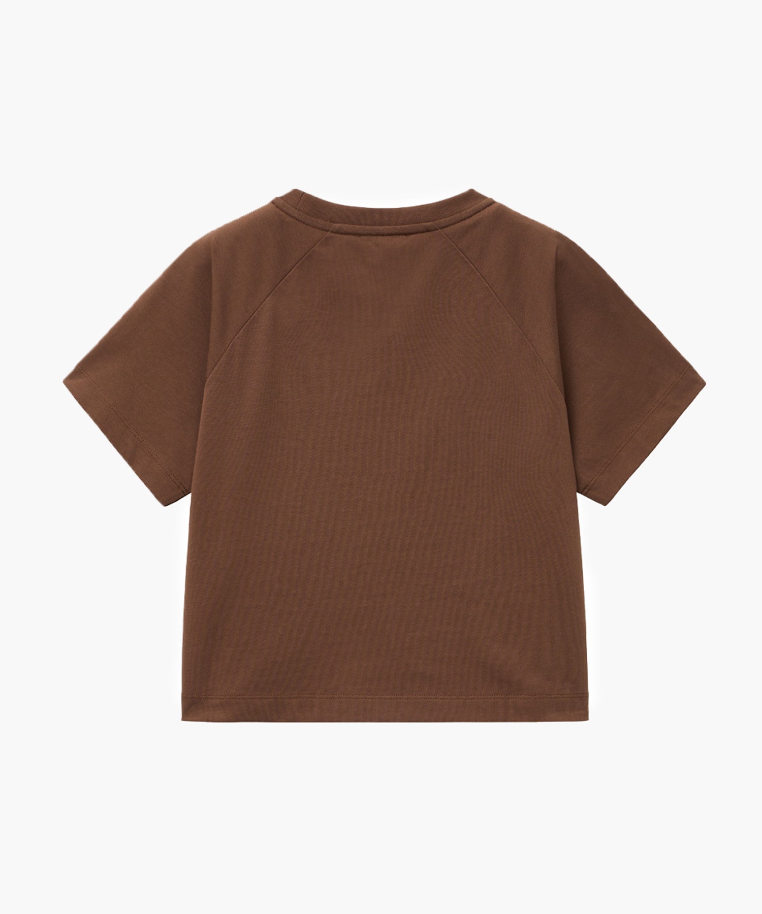 Marithe & Francois Girbaud - Lettering Logo Crop Tee (Brown) product image 2 | TRAB K-Fashion Australia