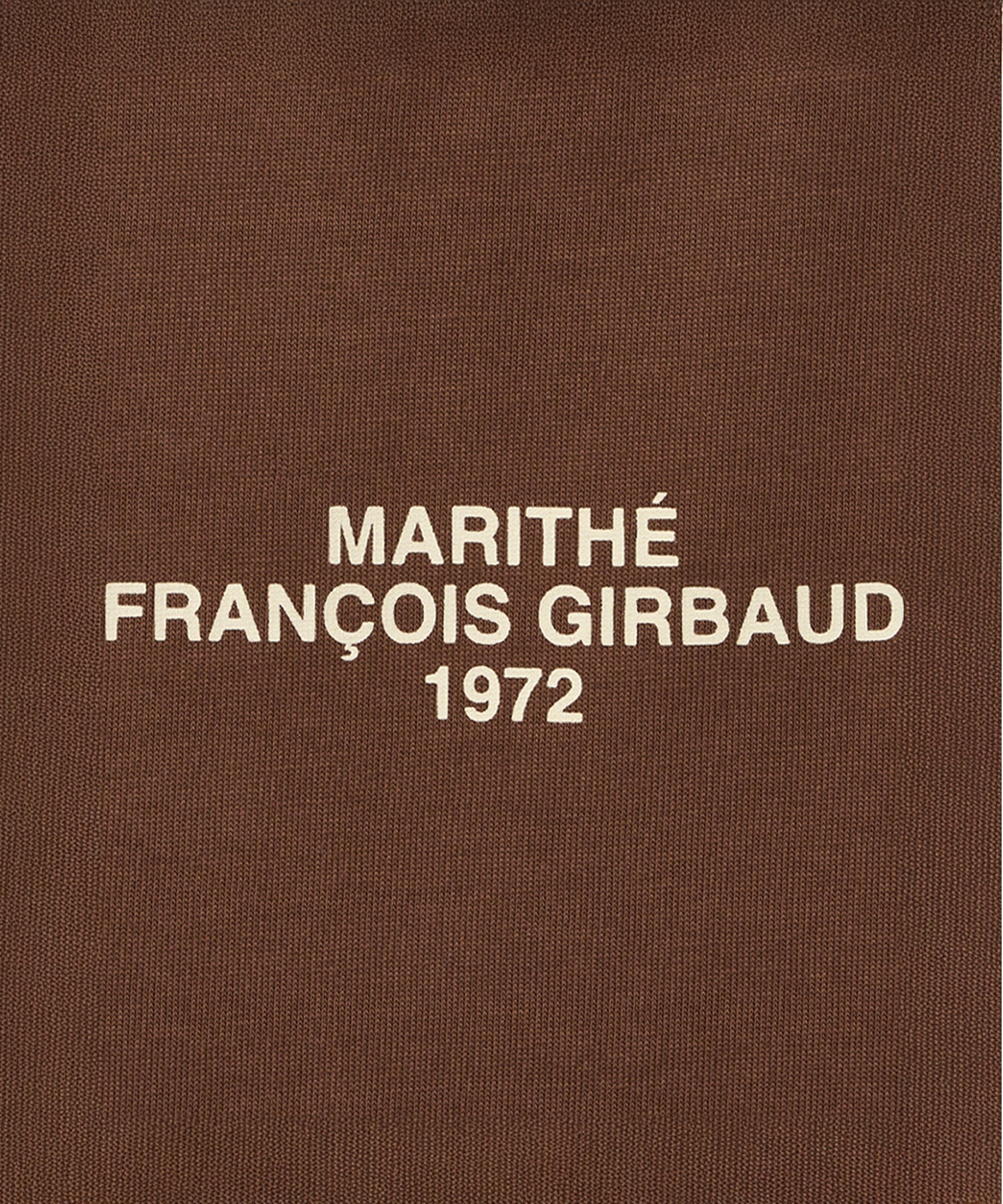 Marithe & Francois Girbaud - Lettering Logo Crop Tee (Brown) product image 5 | TRAB K-Fashion Australia