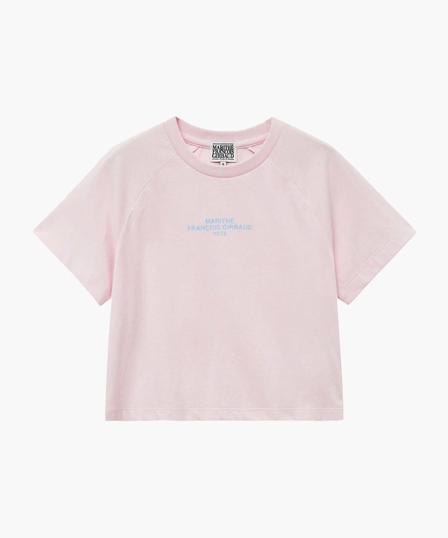 Marithe & Francois Girbaud - Lettering Logo Crop Tee (Light Pink) product image 4 | TRAB K-Fashion Australia
