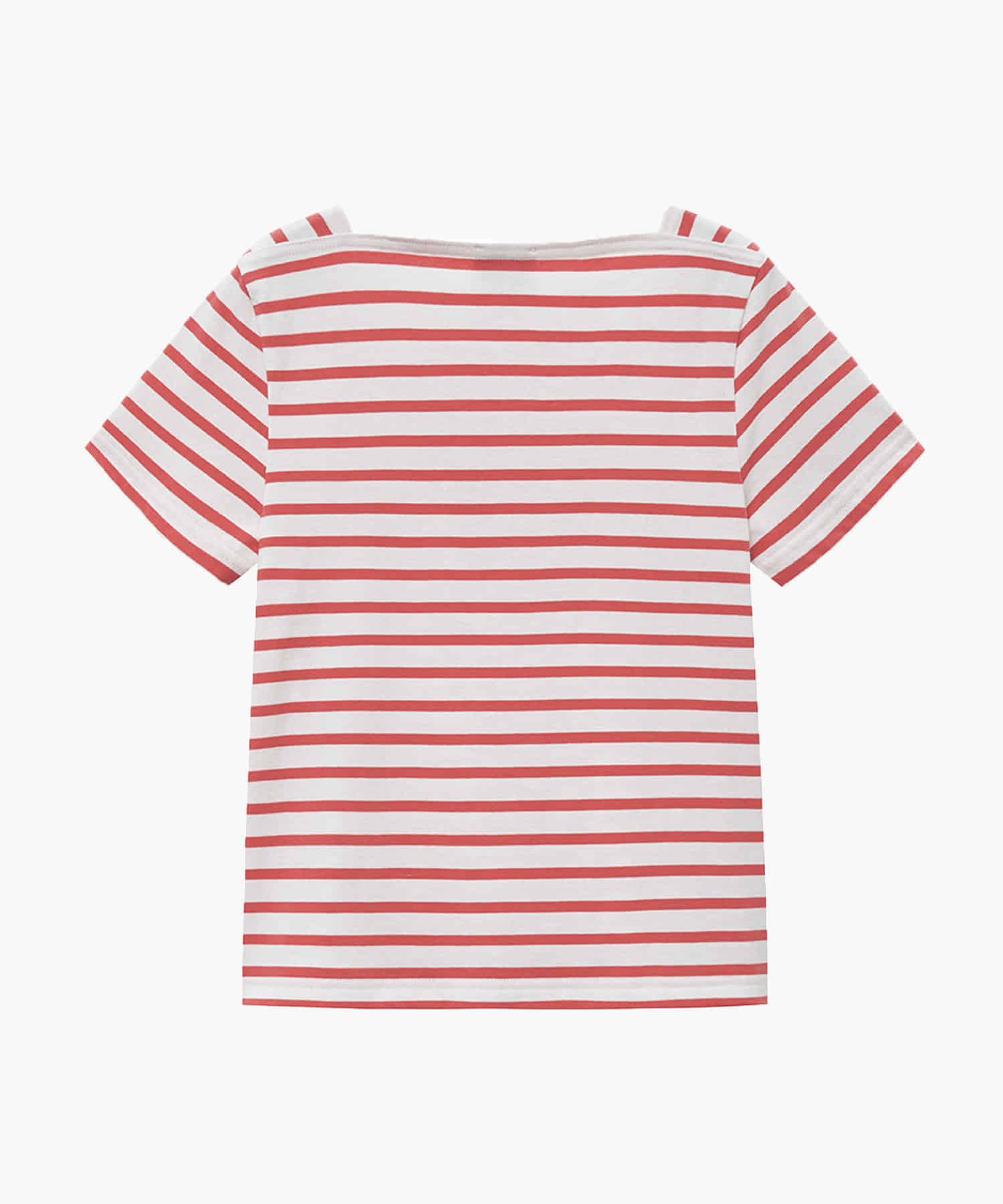 Marithe & Francois Girbaud - Square Neck Stripe Half Tee (Pink) product image 6 | TRAB K-Fashion Australia
