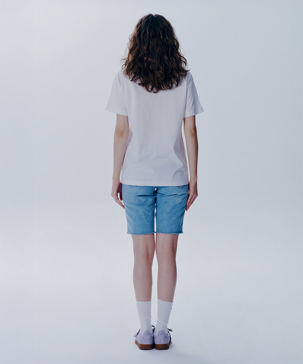 Marithe & Francois Girbaud - Doodle Bear Tee (White/Black) product image 3 | TRAB K-Fashion Australia